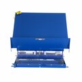 Vestil 48" X 48" Blue Lift Table, Load Cap. 6000 lb., 460V UNI-4848-6-BLU-460-3